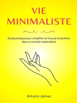 cover image of Vie minimaliste